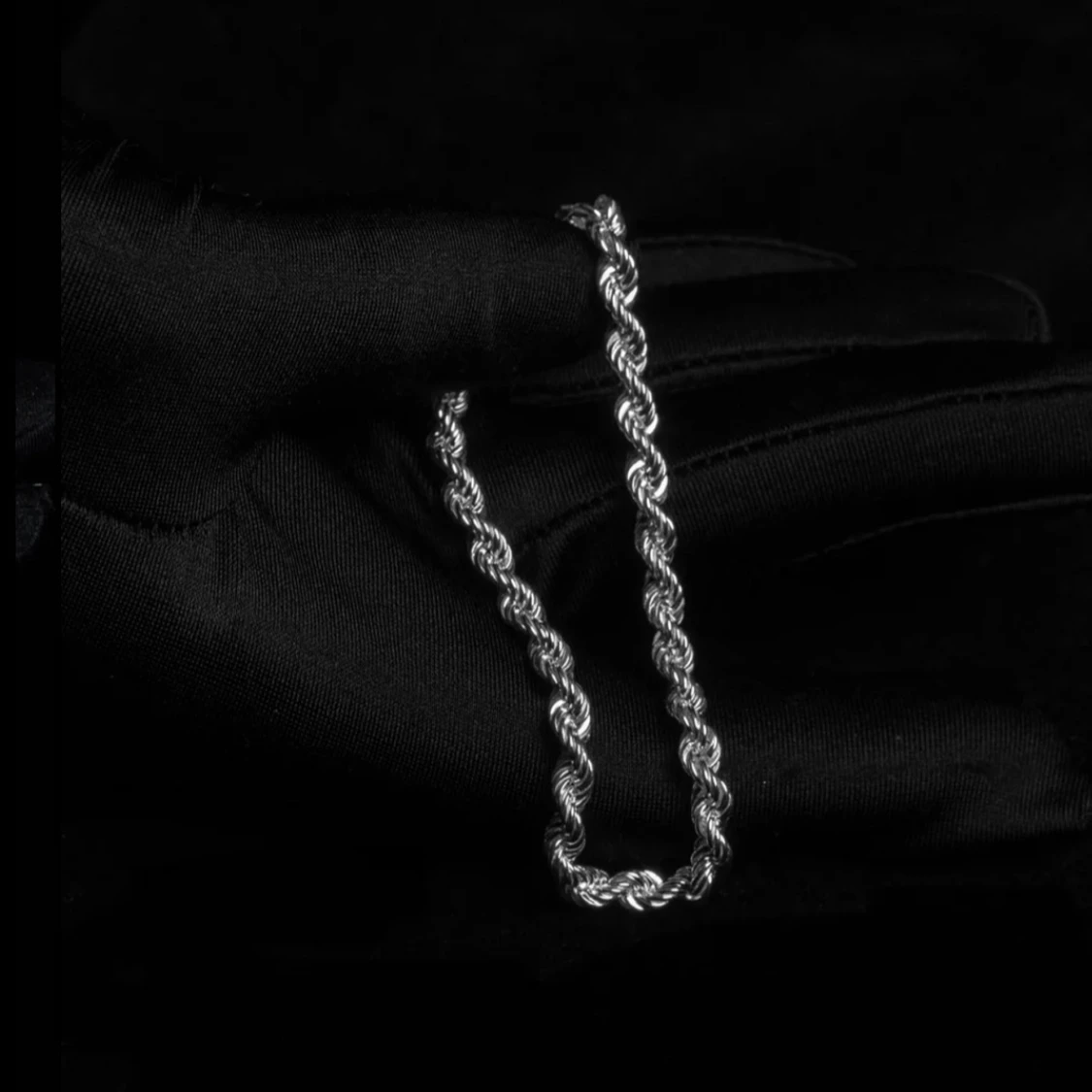 Flätat silverarmband ( BUDA) - 2