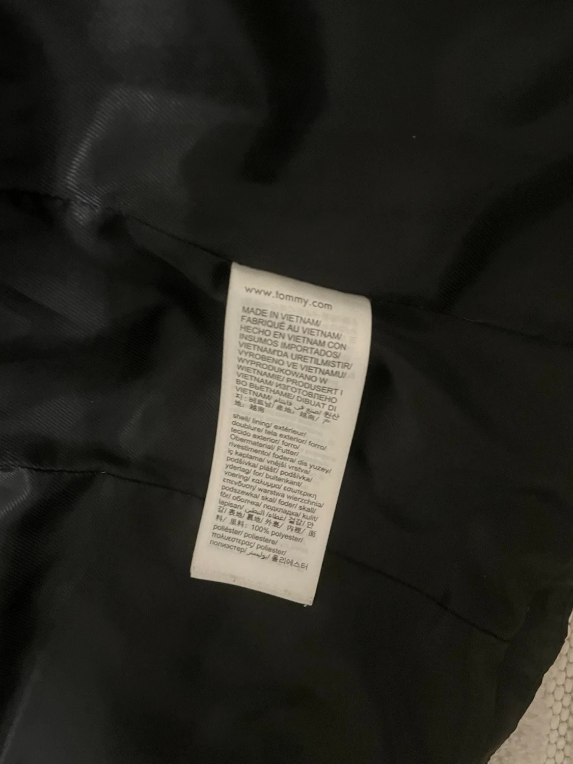 Svart pufferjacka Tommy Jeans XS - 2