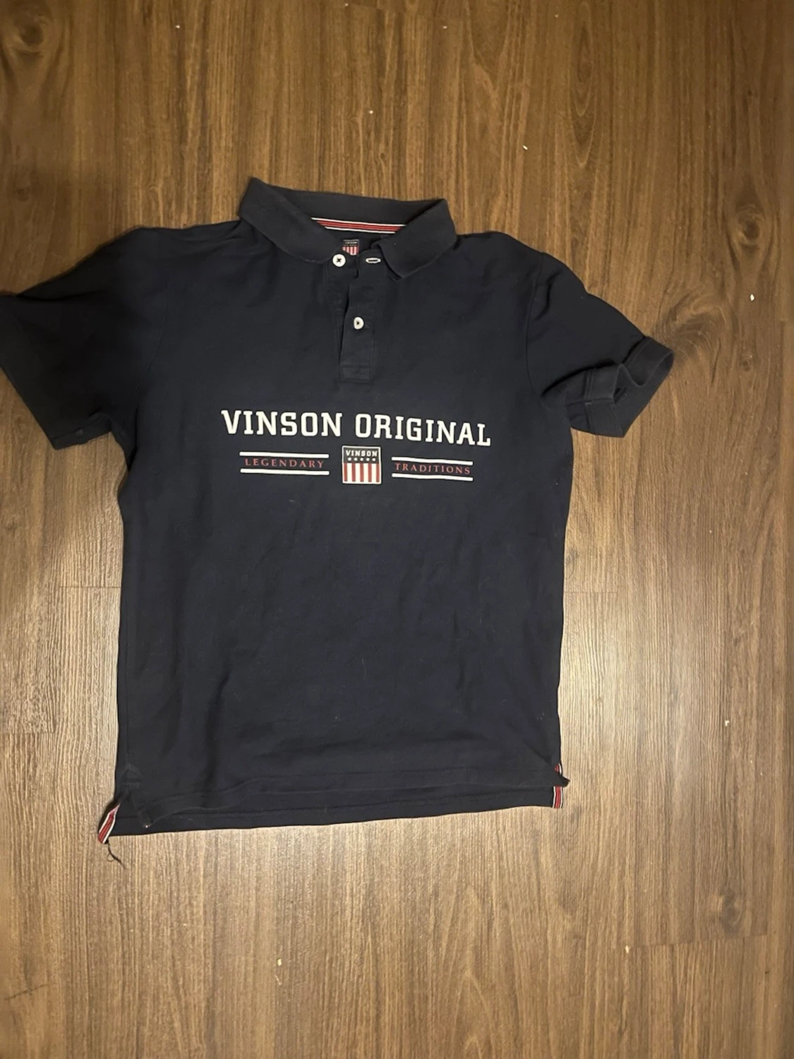 Mörkblå piké från Vinson Original