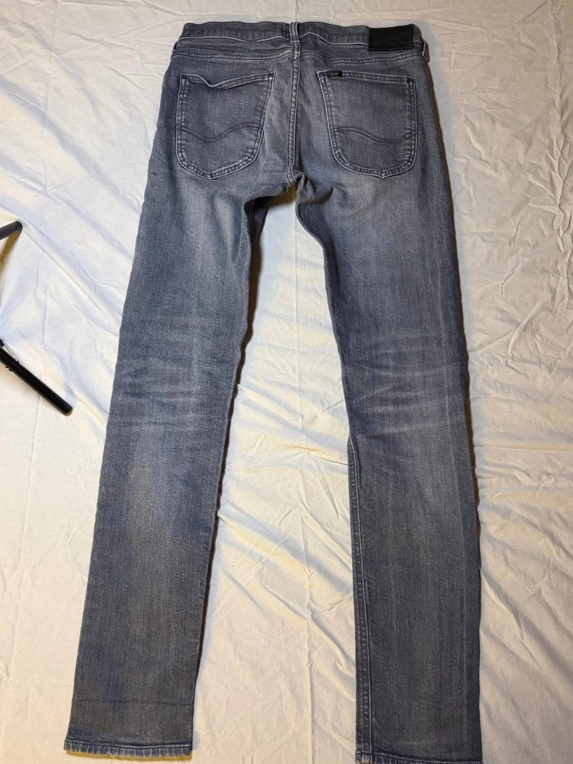 Lee Luke jeans mörkgrå – Slim fit – 31/34 – Bra skick - 3