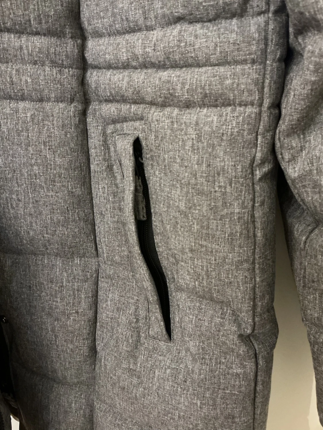 Grå vinterjacka  - 4