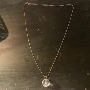 Halsband med hänge  - Säljer ett gulligt halsband med ett fint litet hänge. Kedjan är en lite längre variant. För fler bilder eller info dm gärna mig☺️ 