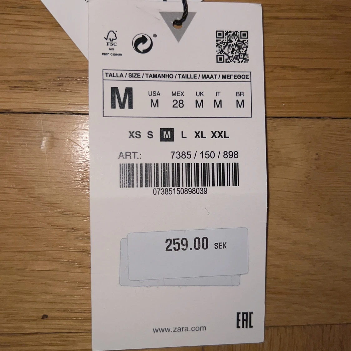 Bruna glättade byxor zara - 91