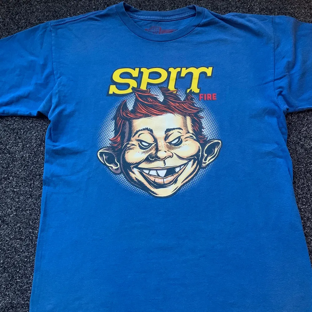 Vintage Spitfire Skate Tee -Size M and a dope design! If you have any questions or discussions then feel free to write me a message! Best regards, David  #skate #spitfire #fashion #vintage #thrift. T-shirts.