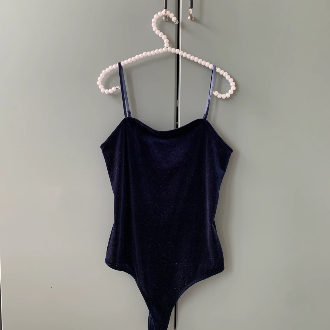 Bodysuit i sammet