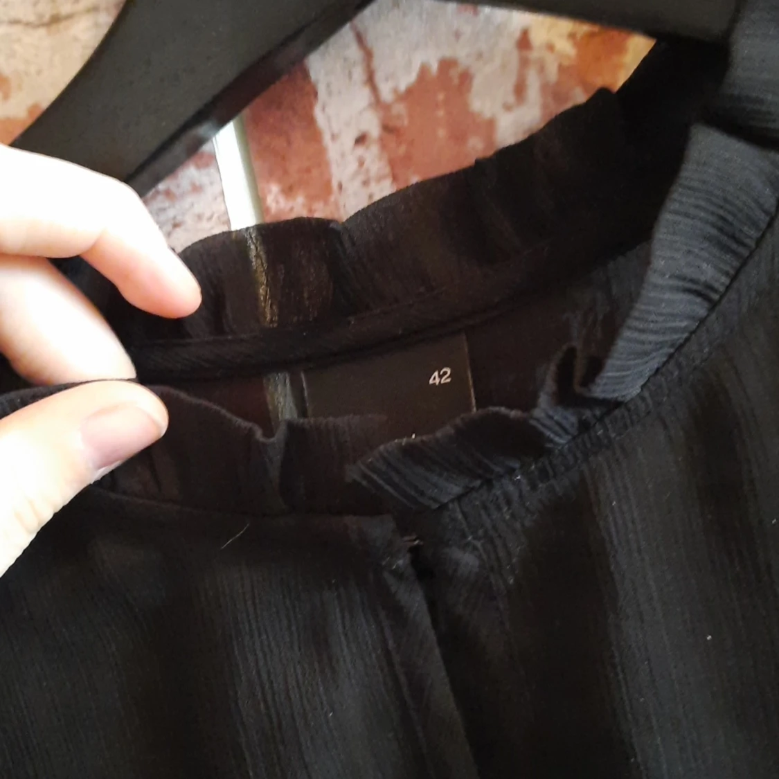 Svart meshtröja - 91