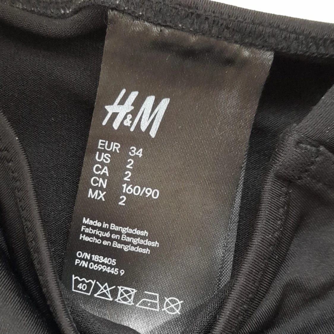 Högmidjade bikini trosor - 90