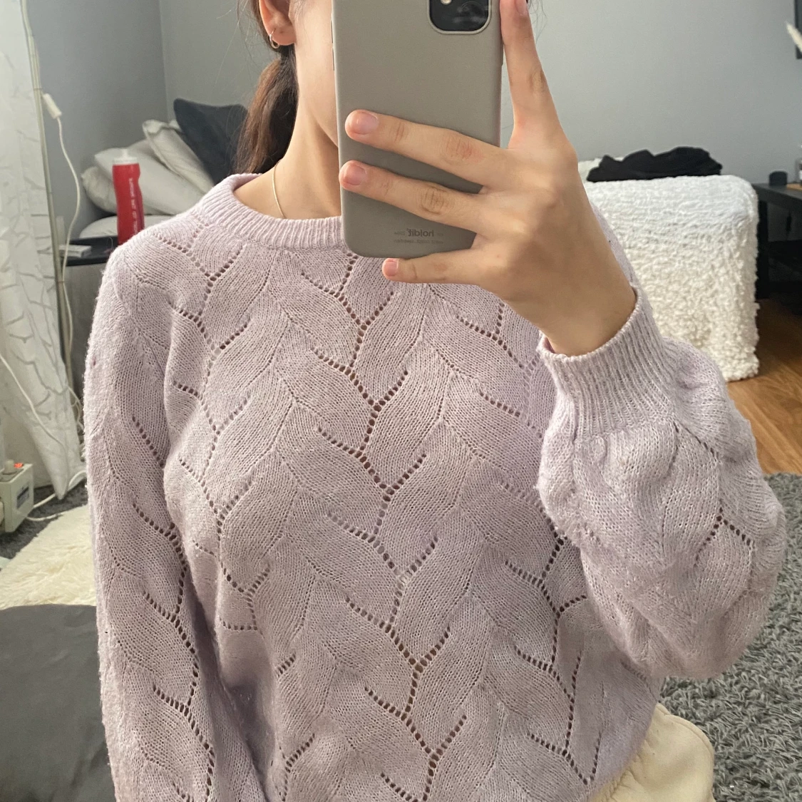 Stickad tröja
