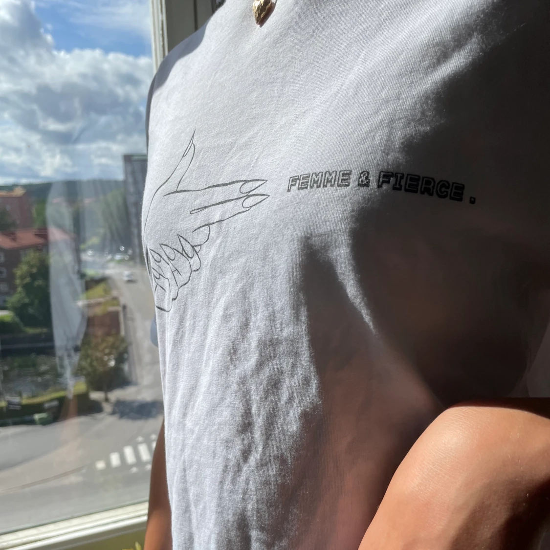 Boxed shaped t-shirt  - 90