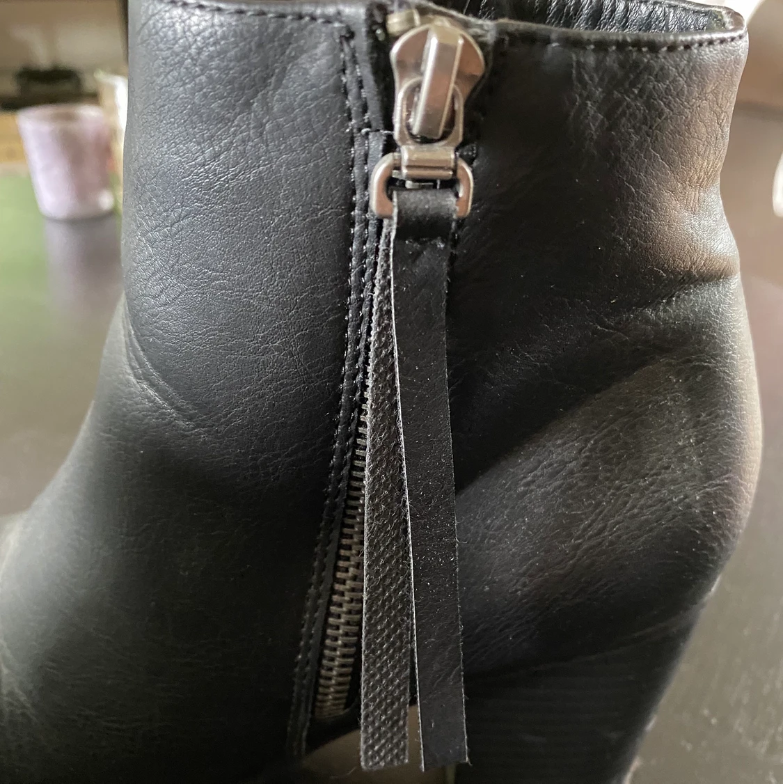 Klackskorn Svart stl 39 - 90