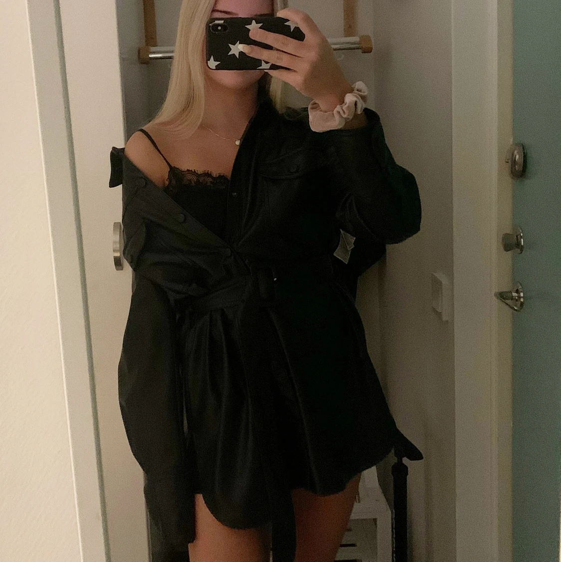 Zara fake-skinn jacka