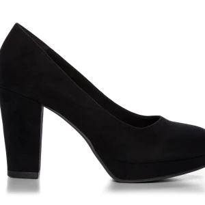 Klackskor  - Svarta klackskor från attitude köpta på DinSko. Storlek 35. Klacken är 9cm. Använda en gång, vid ett bröllop. Inga defekter. 