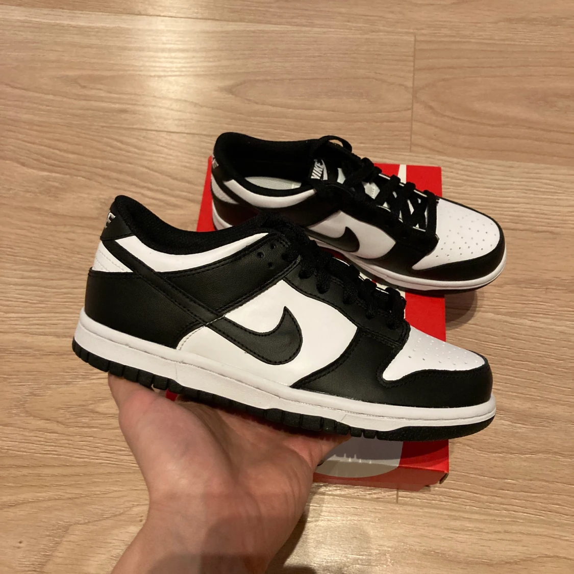 Nike Dunk Low Black white Gs - 90