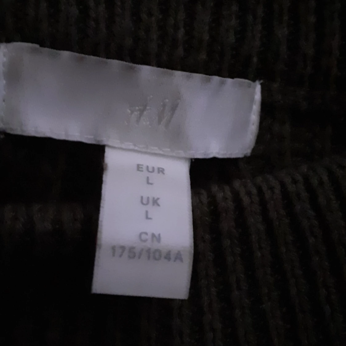 Stickad grön tröja från Hm - 91