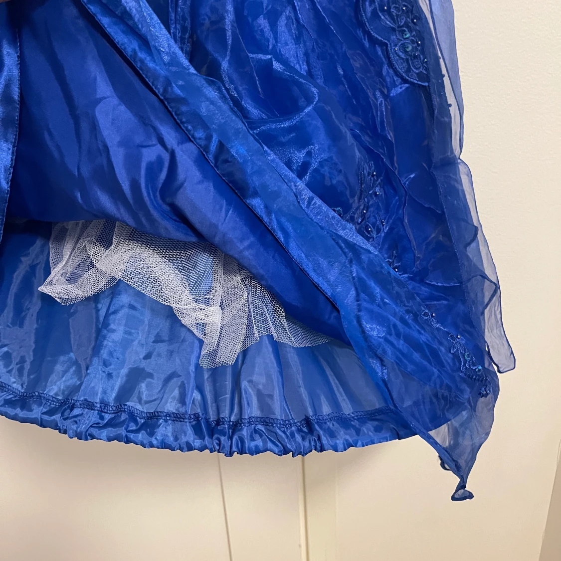 Blå barnklänning  - 90