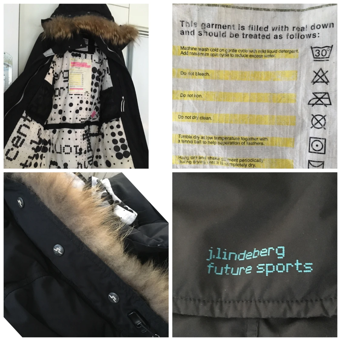 J.Lindeberg dun jacka i stl M - 91