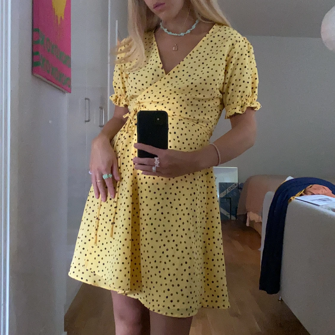 Gul klänning - 90