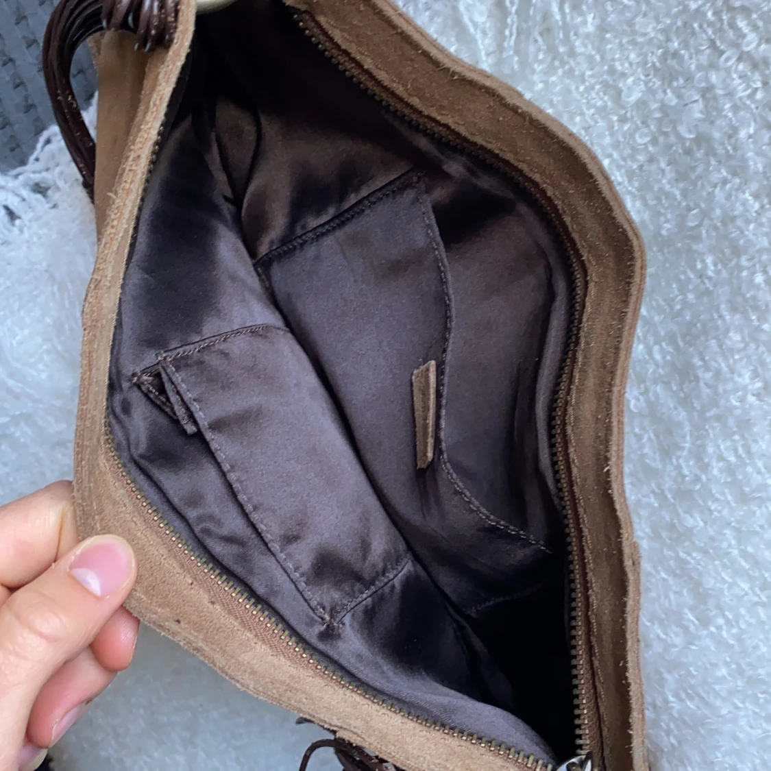 Brun ”baguette bag” - 90