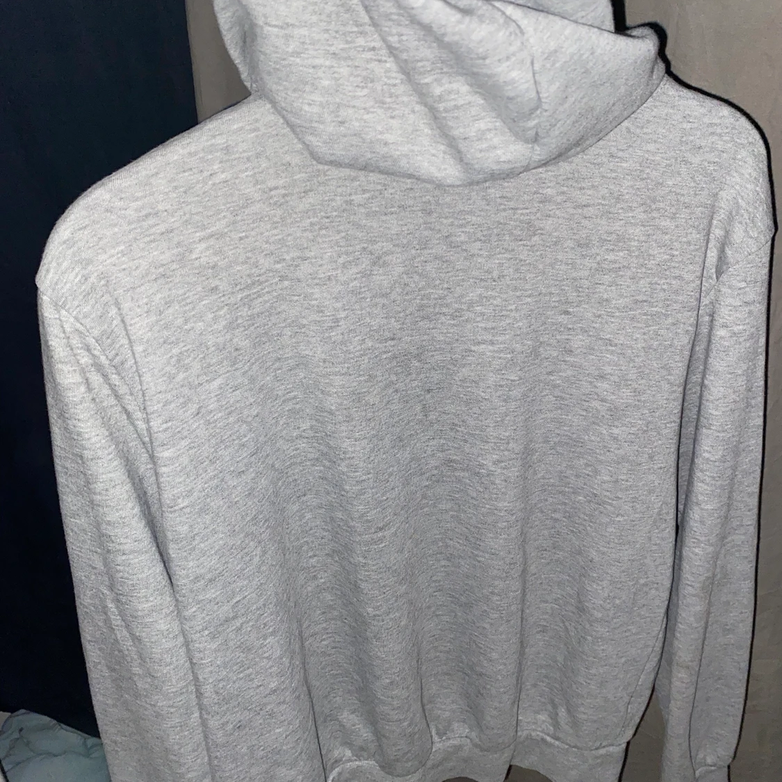 Basic grå hoddie! - 90