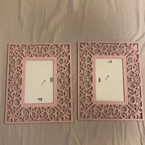 Ramar - Rosa ramar 20 kr styck bra skick