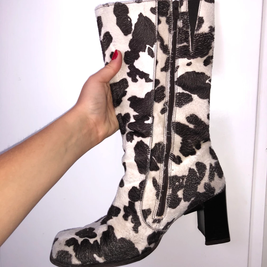 Cowprint boots - 90