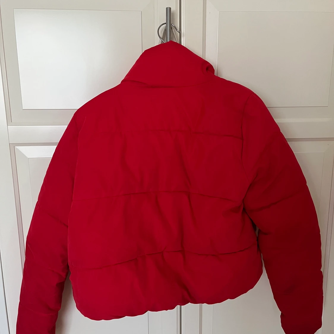 Röd vinterjacka  - 90