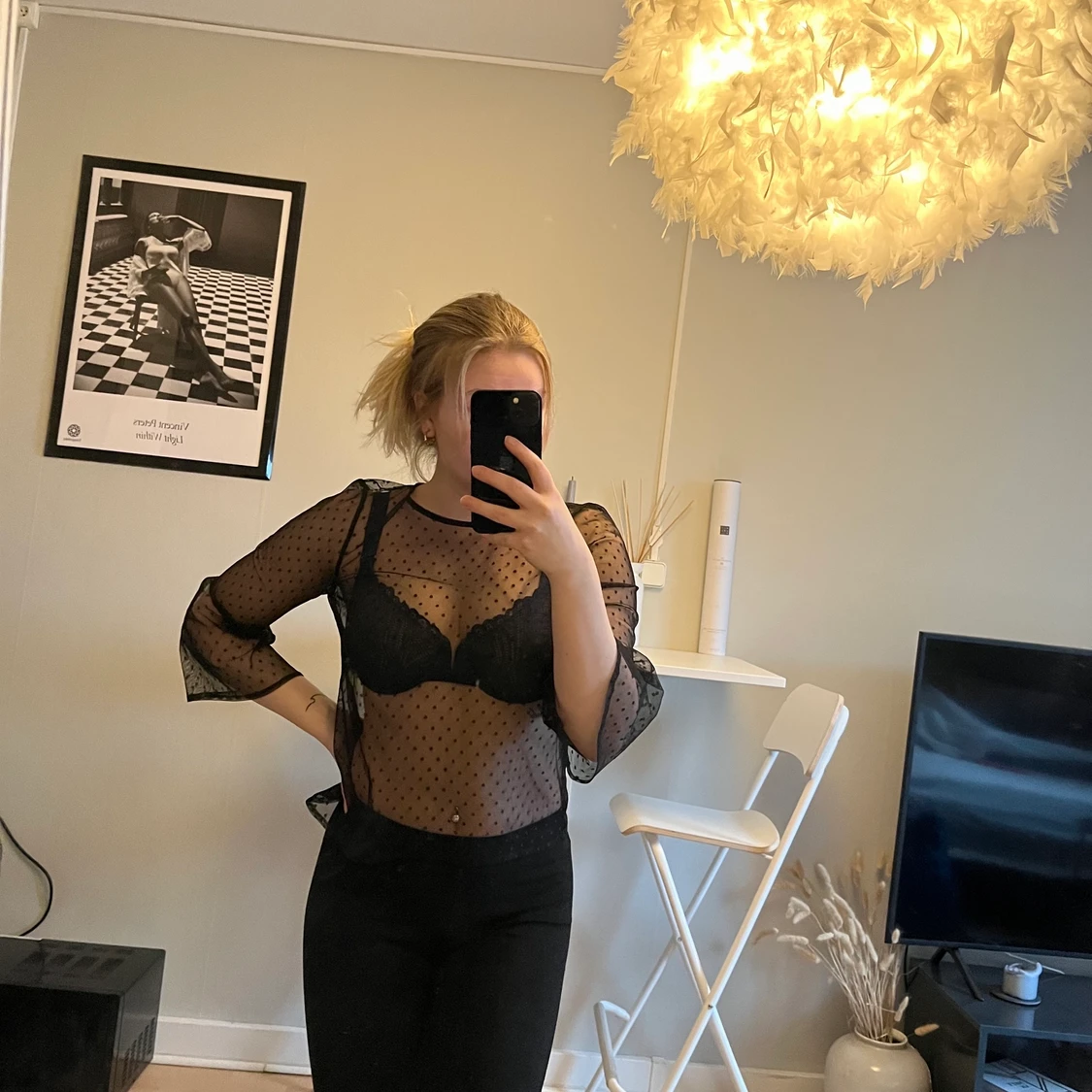 Mesh tröja från H&M