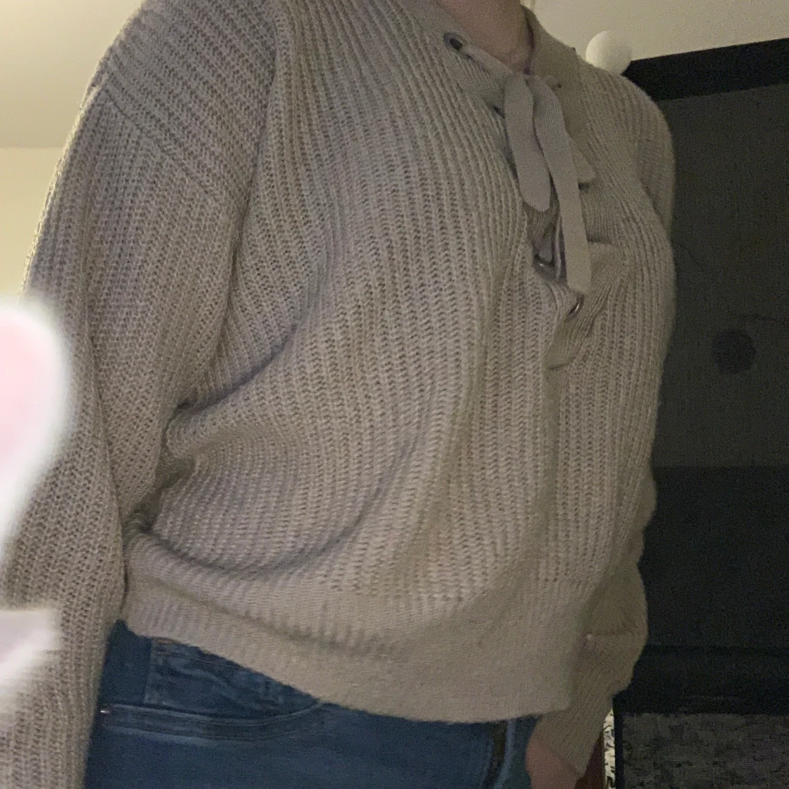Stickad tröja - 90