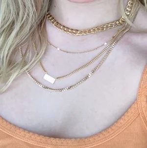 Halsband - Råkade köpa 2 av samma halsband från evryjewels.com. Hittade inte halsbandet på sidan så vet ej vad det heter men deras halsband är guldplaterade. Säljer ett till som jag råkade köpa två av på min plick. Skriv vid intresse💗