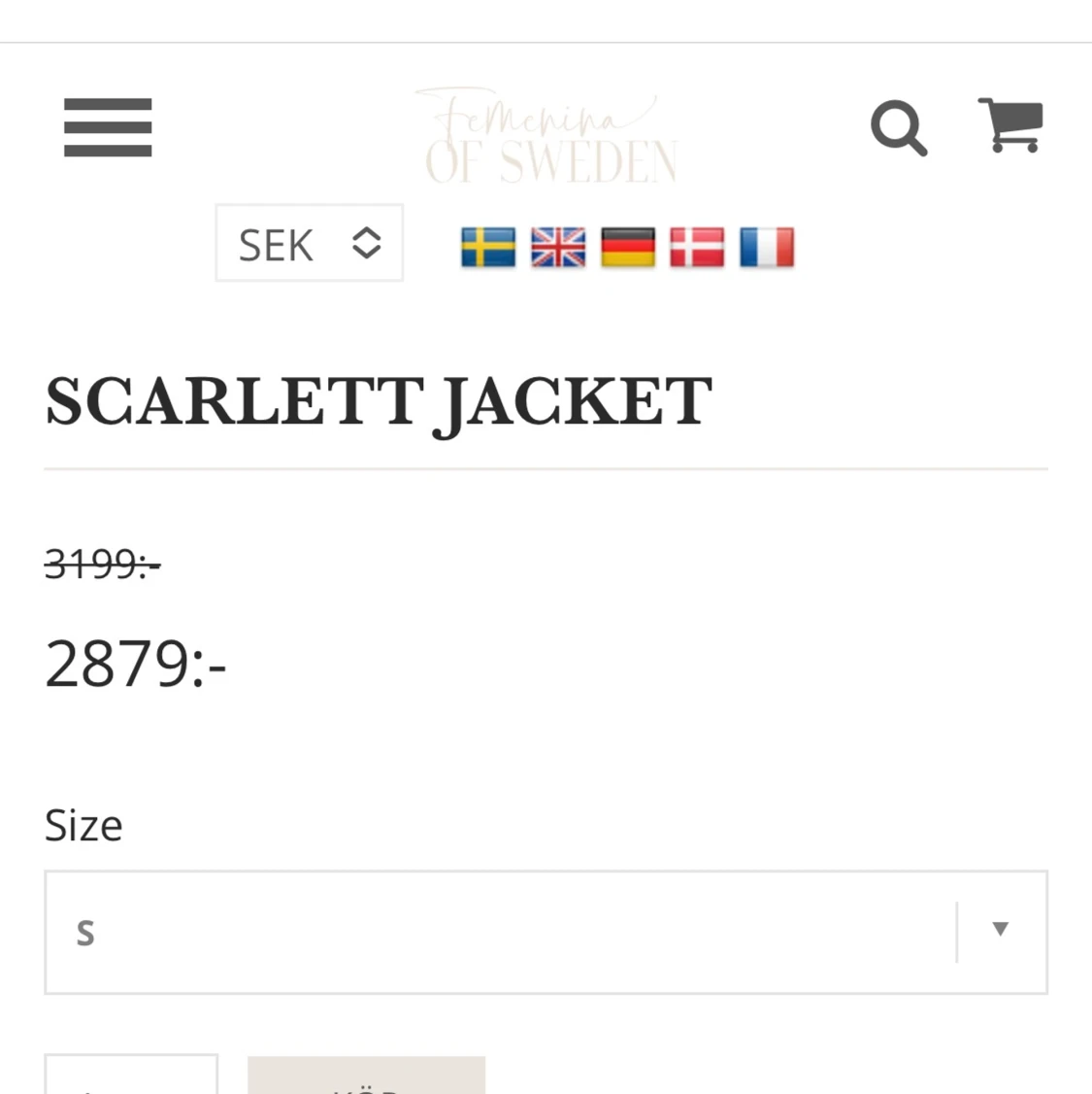 ”Scarlett jacket” - femeninaofsweden.se - 90