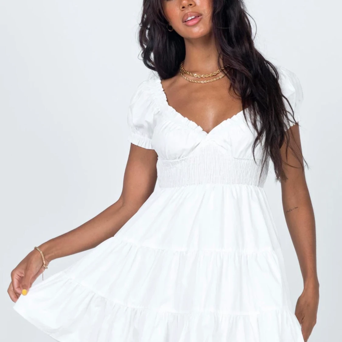 Vit klänning från Princess polly!  - 90