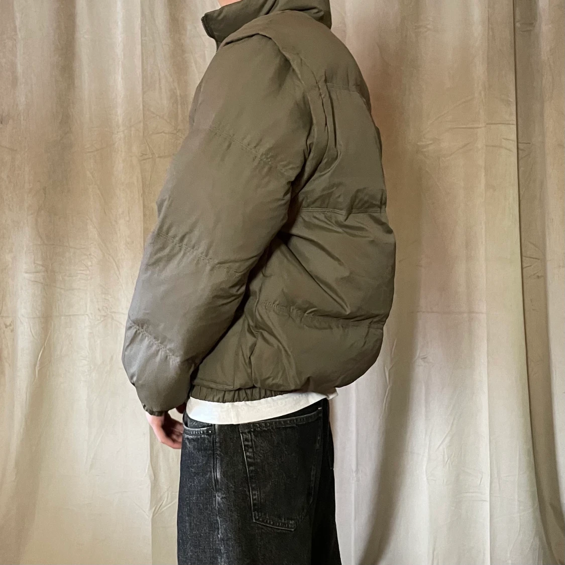 Olivgrön jacka - 90