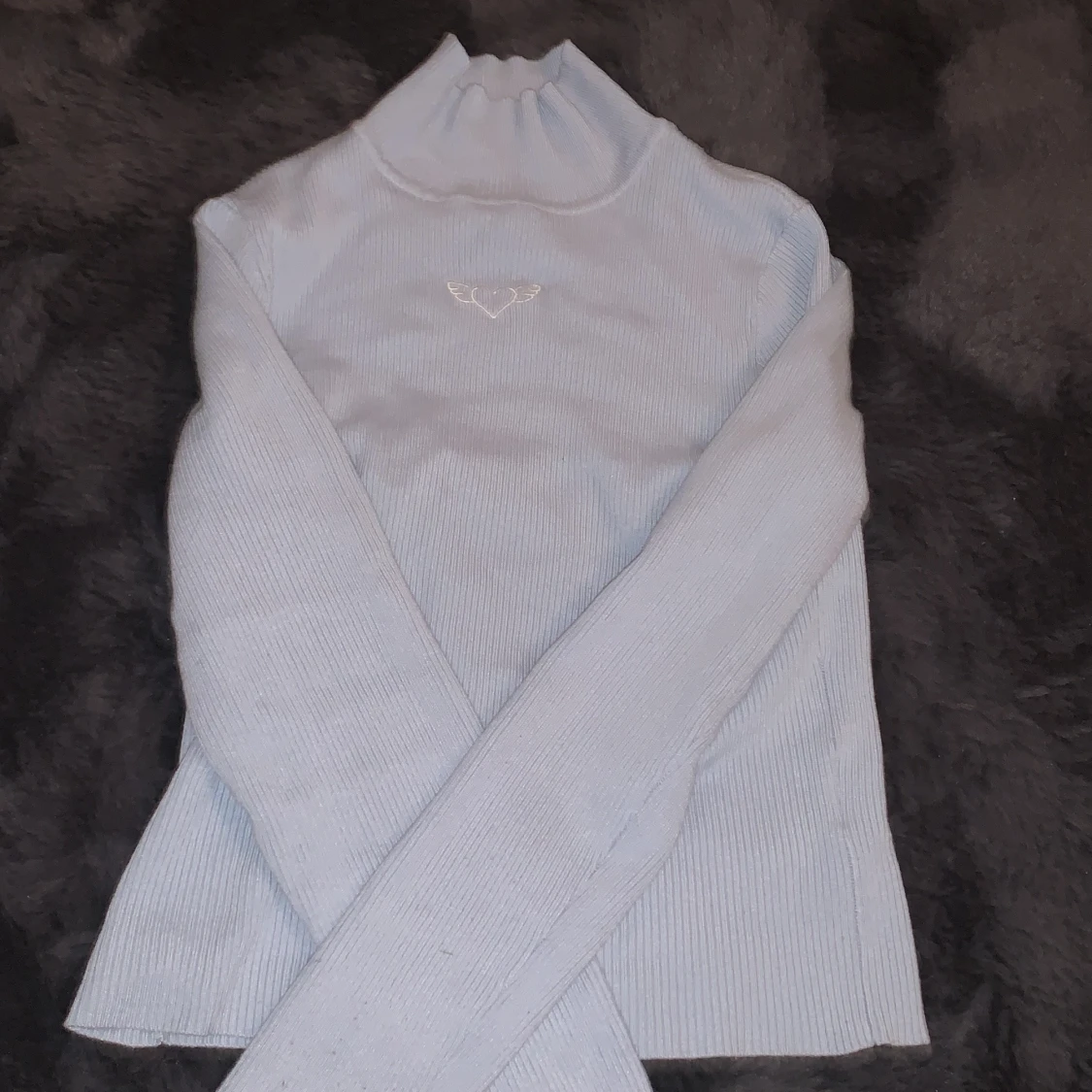 Blåtröja med krage - 90