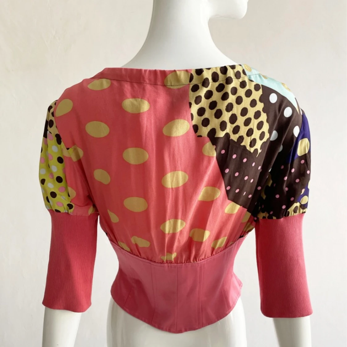 Colorful bustier top corset style - 90