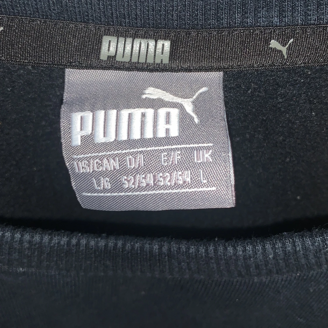 Puma sweatshirt svart  - 91