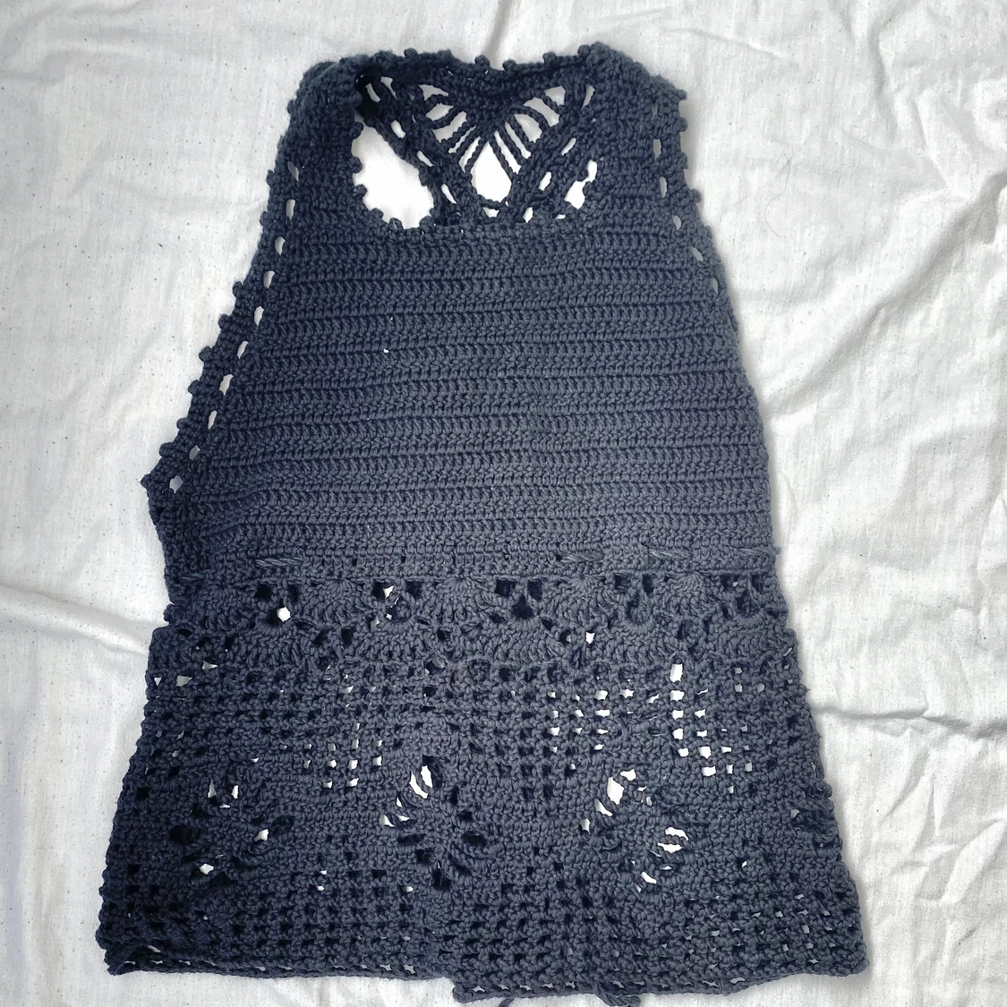 Crochet halterneck topp