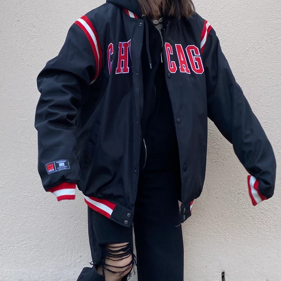 Oversized ”Baseball Jacket”  - 90