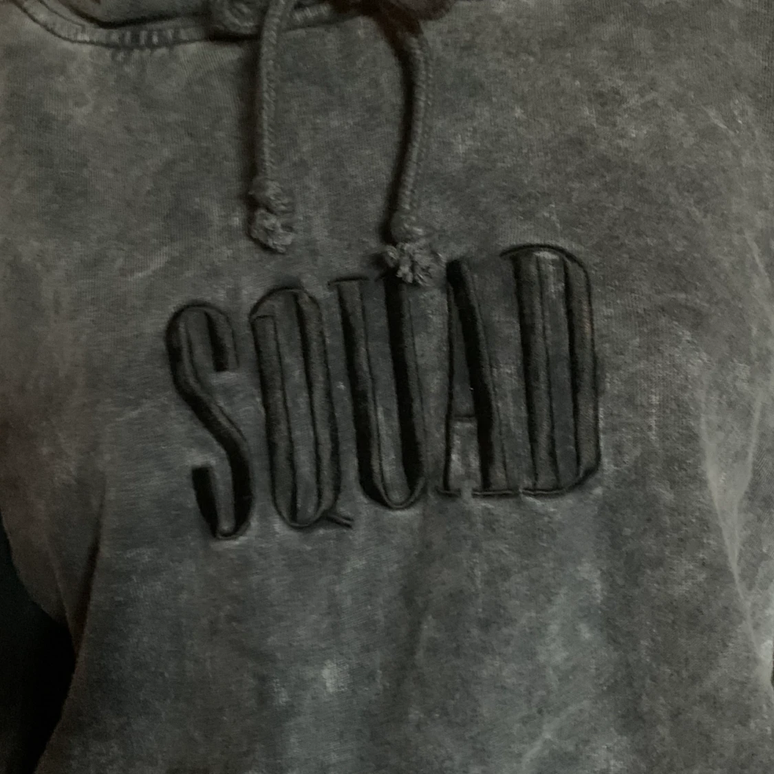 Mörkgrå Hoodie Squad - 90