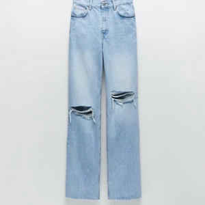 Zara full lenght high rise jeans - Oanvända zara jeans i storlek 34❤️ 200kr + frakt 