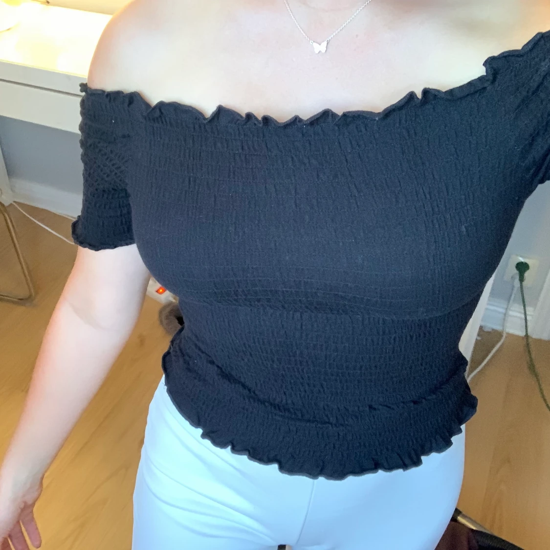 Off-shoulder Topp - 91