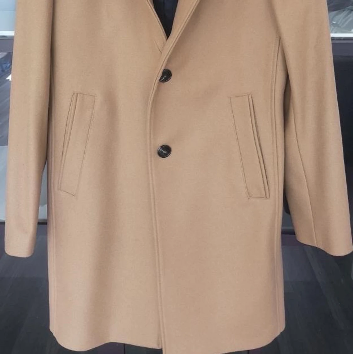 Beige/brun kappa från zara - 91