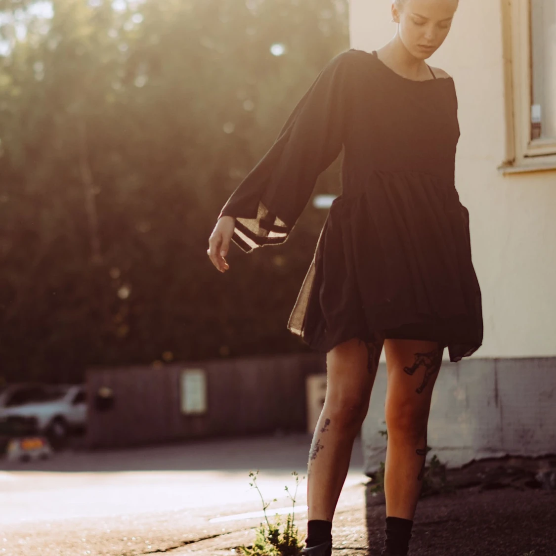 Flowig sommarklänning  - 91