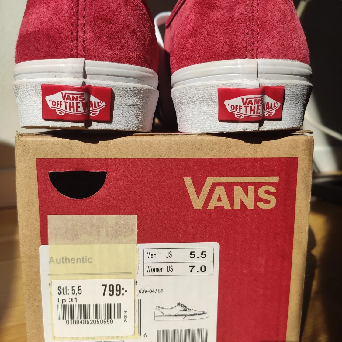 Vans Authentic, Red mocka - 91
