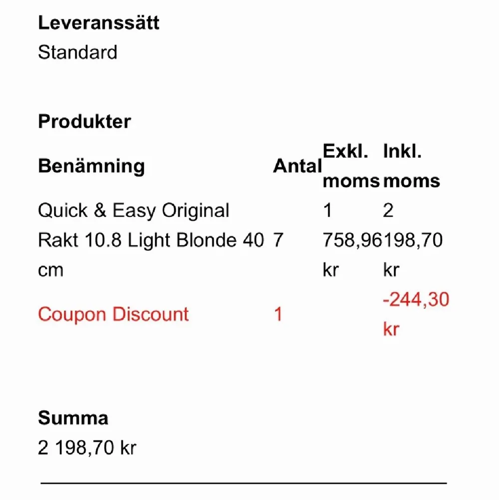 7 stycken helt oöppnade paket quick and easy orginal tejplöshår från Rapunzel, kommer självklart med orginalförpackningen. Andra bilden visar längden (obs det jag säljer är ej använt). Nypris 2200 och säljer för 1500! Superbra och mjukt hår men kan inte använda dessa då jag inte är blond längre! Har inte kollat upp frakt än men gör det vid ett eventuellt köp 🤩. Accessoarer.