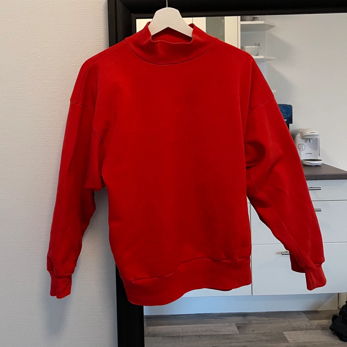 Röd sweatshirt - 90