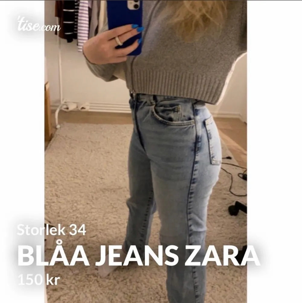 Jeans Zara bra passform . Jeans & Byxor.