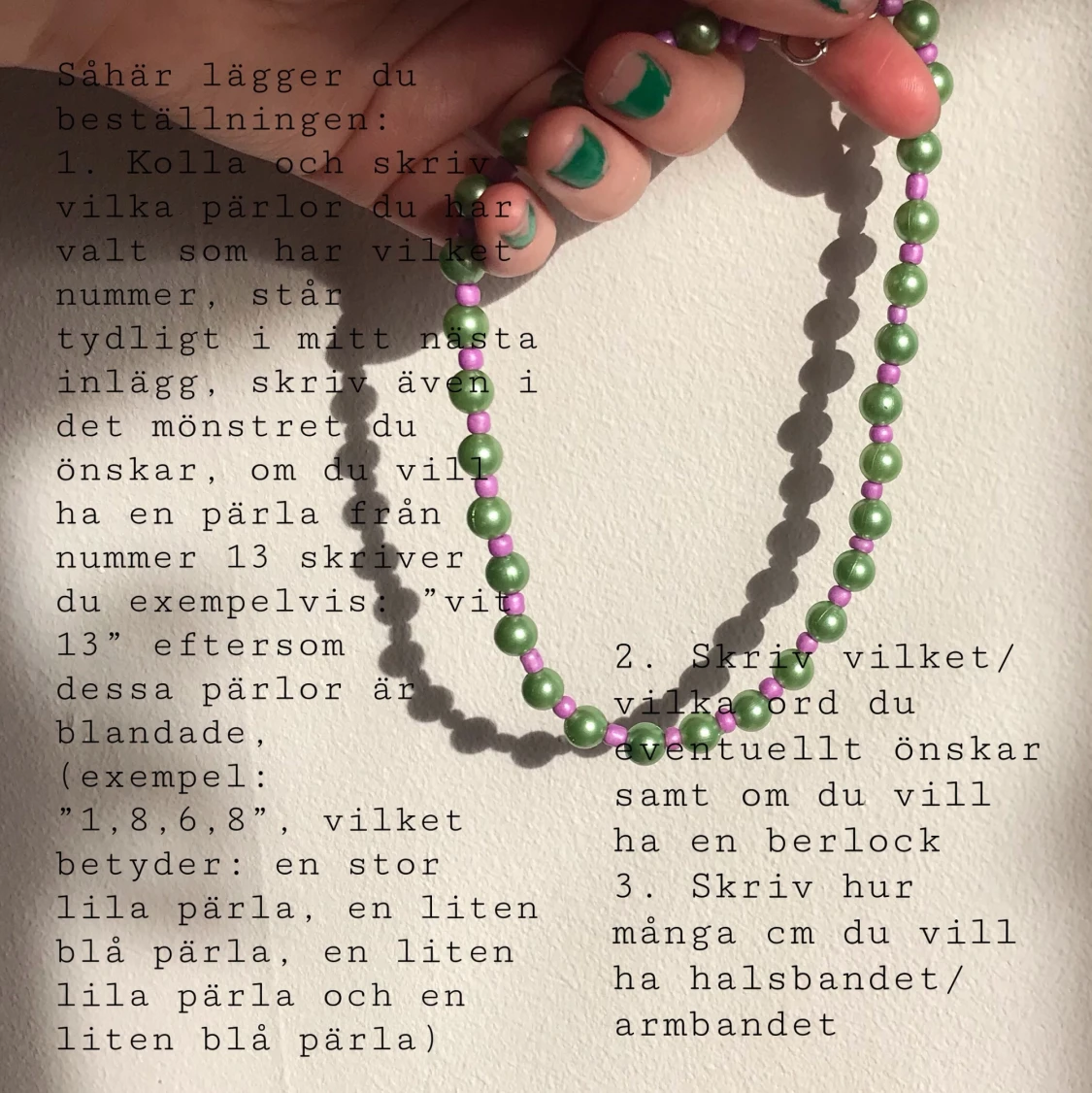 Säljer halsband och armband💟 - 91
