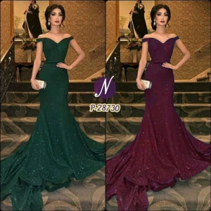 Klänning  - Festklänning finns röd och grön