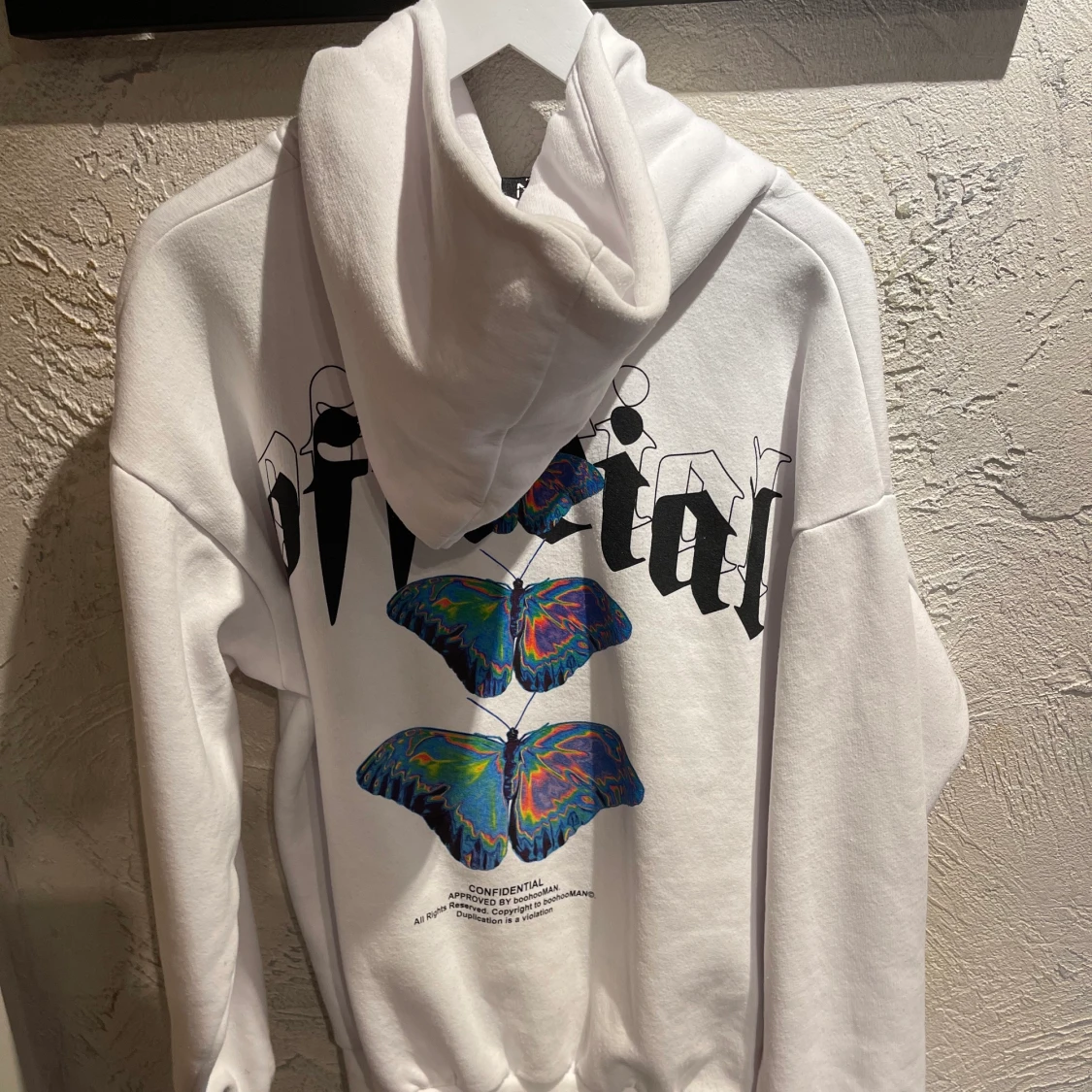 Vit hoodie - 90
