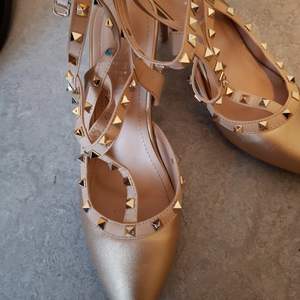 Golden champagne in color..Size 39 and as new 